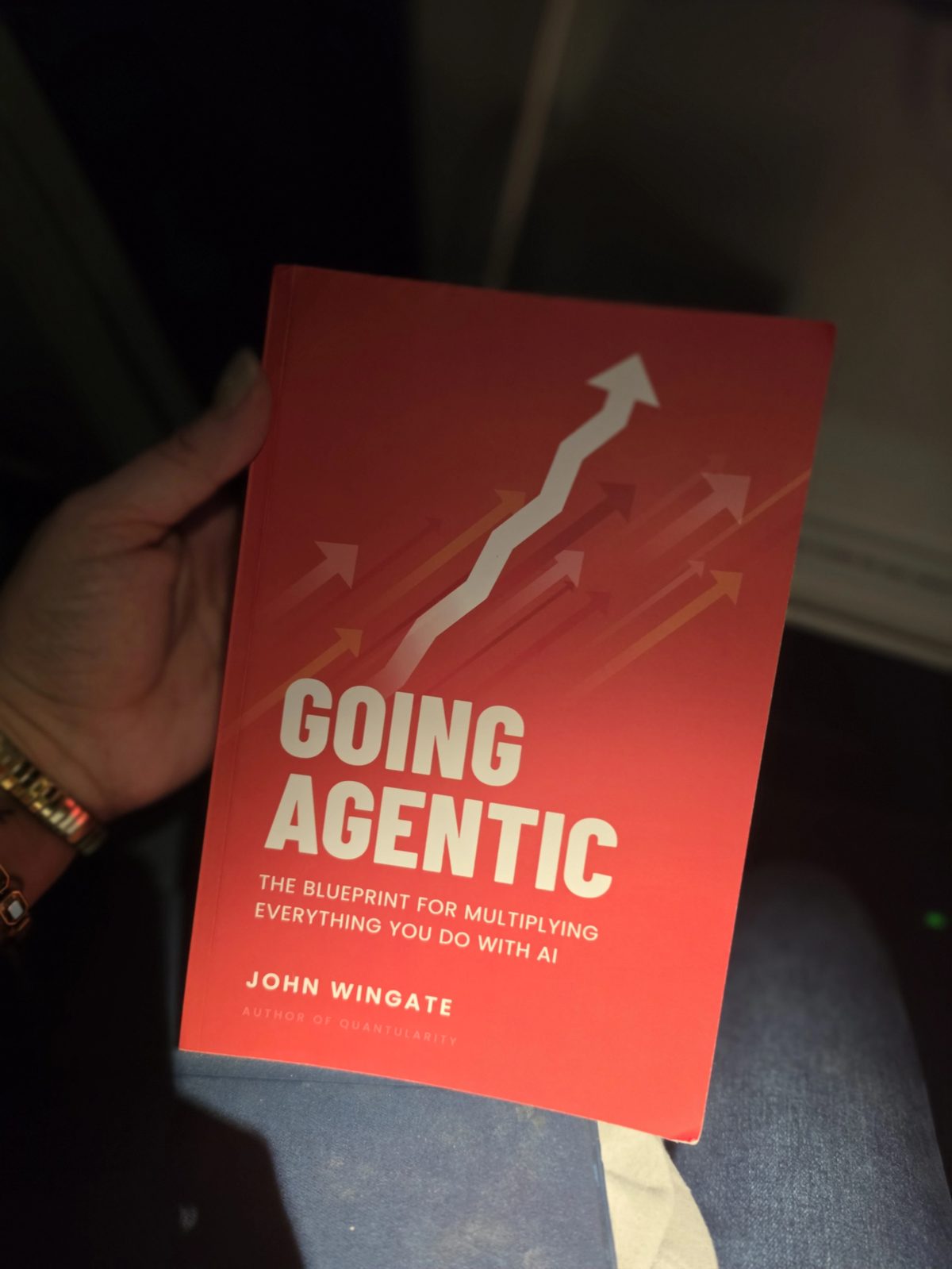 Going Agentic held on an evening flight